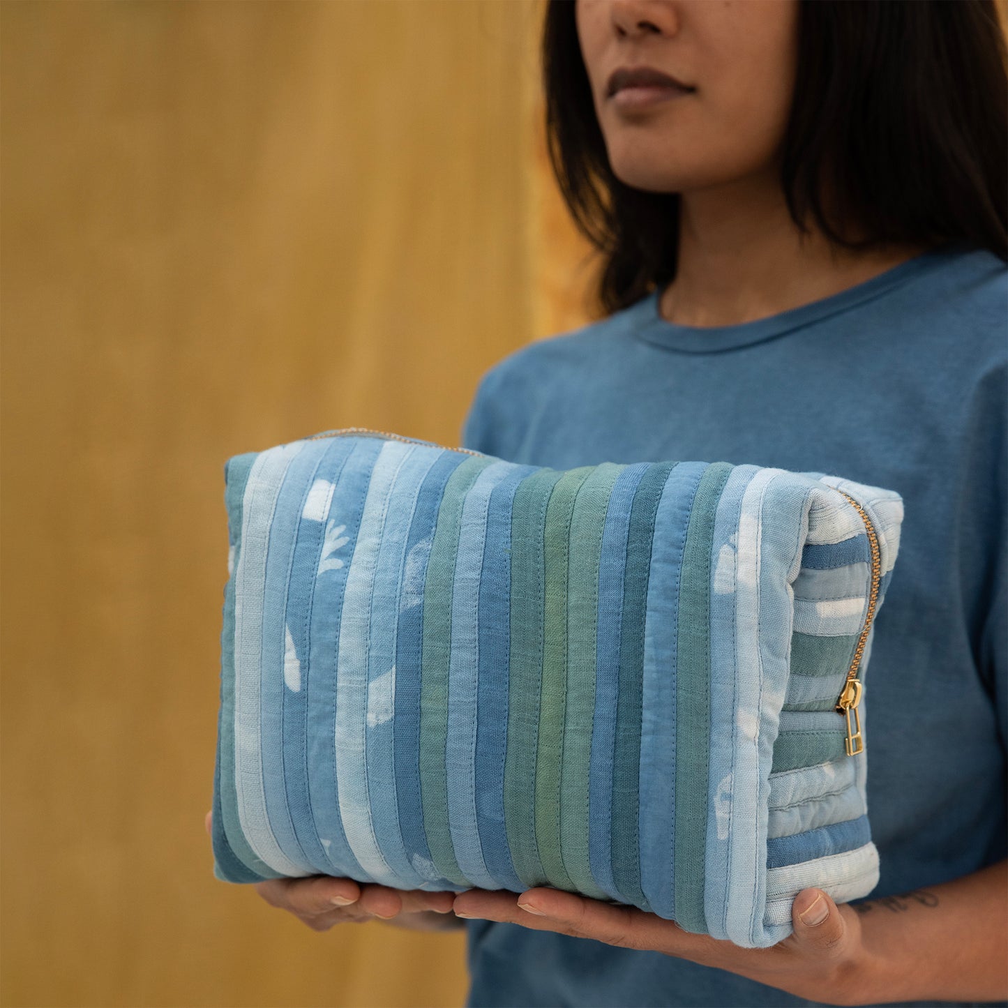 toiletry bag large recycled shades