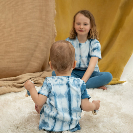 t-shirt kids shibori